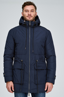 Утепленная куртка с отделкой экокожей Urban Fashion for men