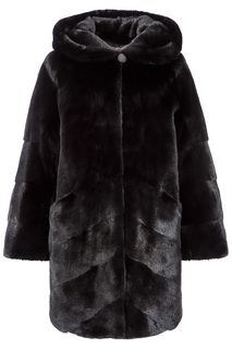 Шуба из аукционного меха норки KOPENHAGEN FUR Finezza