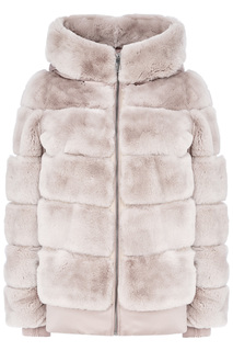 Короткая шуба из меха кролика Virtuale Fur Collection