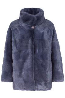 Короткая норковая шуба Flaumfeder