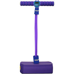 Тренажер для прыжков Moby-Jumper со счетчиком, светом и звуком, фиолетовый