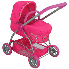 Коляска для кукол Buggy Boom "Amidea", розовая