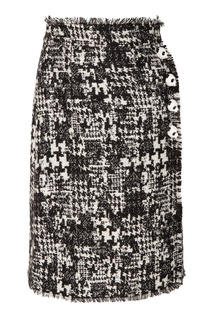 Юбка с декоративными застежками Dolce & Gabbana