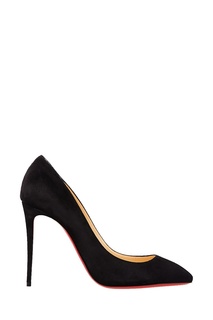 Черные велюровые туфли Eloise 100 Christian Louboutin