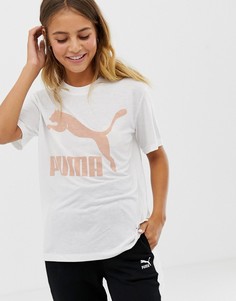 Футболка с логотипом Puma - Белый