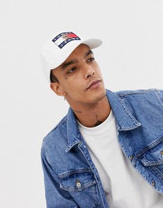 Белая бейсболка с фирменной нашивкой Tommy Jeans 6.0 Limited Capsule - Белый