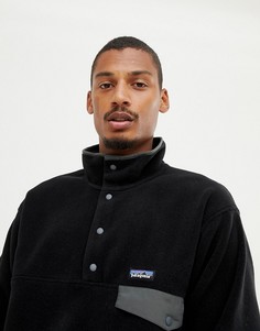 Черный флисовый топ Patagonia Synchilla Snap-T - Черный