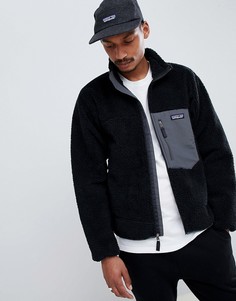 Черная классическая флисовая куртка Patagonia Retro-X - Черный