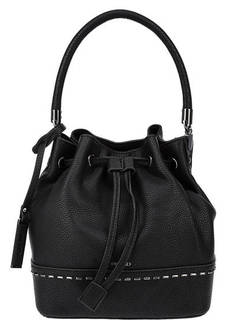 Черная сумка на кулиске с металлическим декором Picard