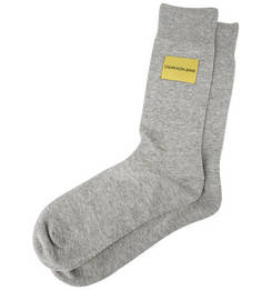 Серые носки из хлопка с нашивкой Calvin Klein Jeans