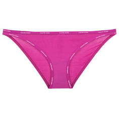 Трусы-слипы цвета фуксии с принтом Calvin Klein