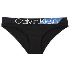 Черные бесшовные трусы-слипы Calvin Klein
