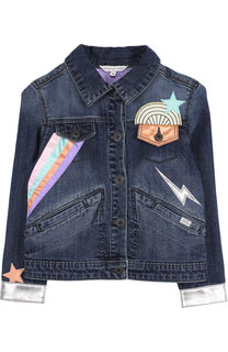 Джинсовая куртка с аппликациями Marc Jacobs