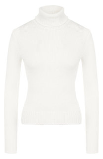 Однотонная вязаная водолазка из хлопка Ralph Lauren