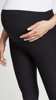 Plush Fleece Lined Maternity Leggings