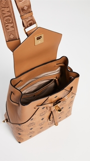 MCM Essential Visetos Original Small Backpack