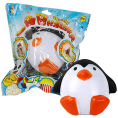 Игрушка-антистресс 1Toy "Мммняшка" Сидящий пингвин
