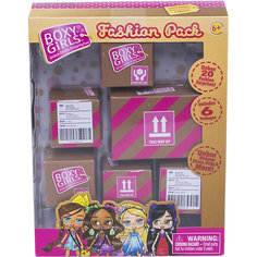 Игровой набор 1Toy "Boxy Girls" 6 посылок с сюрпризом для кукол