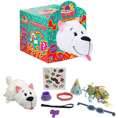 Игровой набор 1toy "Вывернушка-Сюрприз" Хаски, с аксессуарами