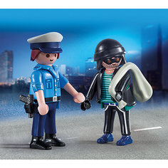 Конструктор Полицейский и грабитель Playmobil
