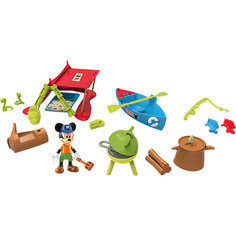 Disney Игровой набор "Микки и весёлые гонки: Кемпинг" (палатка 12 см, фиг. 8 см, аксесс.) IMC Toys