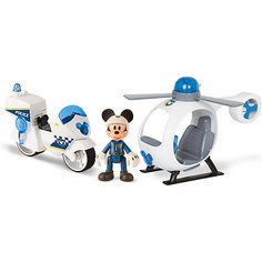 Игровой набор IMC toys "Disney Mickey Mouse" Микки и весёлые гонки: Полицейский транспорт