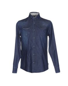 Джинсовая рубашка Trussardi Jeans