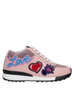 Низкие кеды и кроссовки Love Moschino