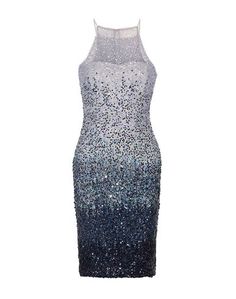 Платье до колена Badgley Mischka
