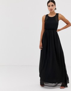 Декорированное платье макси AX Paris - Черный