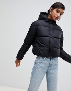 Дутая куртка с капюшоном Brave Soul karen - Черный