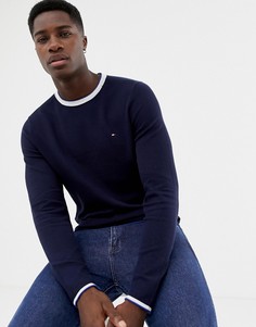 Джемпер с круглым вырезом Tommy Hilfiger - Темно-синий