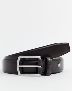 Коричневый ремень с логотипом Ben Sherman - Коричневый