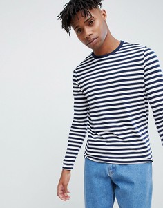 Лонгслив с сине-белую полоску ASOS DESIGN - Мульти