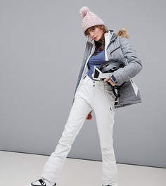 Белые лыжные брюки Protest Lole Softshell - Белый