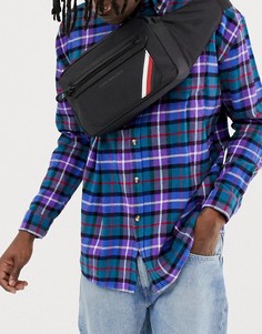 Черная нейлоновая сумка через плечо Tommy Hilfiger - Черный