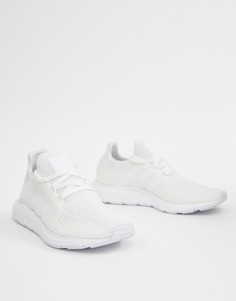 Белые кроссовки adidas Originals Swift run - Белый