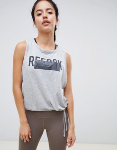 Топ с завязкой Reebok - Серый