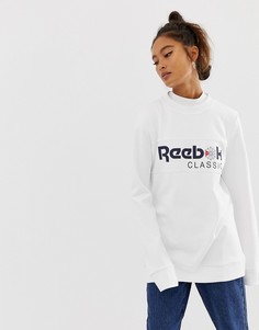 Белый свитшот Reebok - Белый