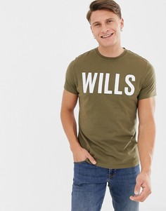 Зеленая футболка с логотипом Jack Wills Wentworth - Зеленый