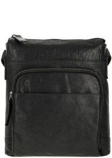 Маленькая кожаная сумка через плечо Strellson
