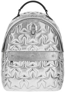 Городской рюкзак серебристого цвета на молнии Furla