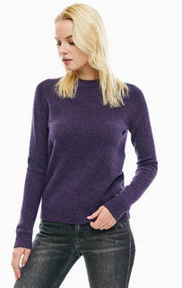 Фиолетовый джемпер из шерсти Calvin Klein Jeans