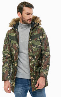 Куртка в стиле милитари с капюшоном Jack & Jones