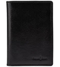 Кожаная обложка для паспорта с кармашками Gianni Conti