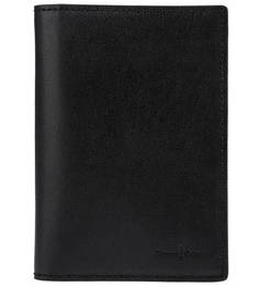 Черная кожаная обложка для автодокументов Gianni Conti