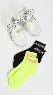 Marc Jacobs Somewhere Sport Sandals with Socks