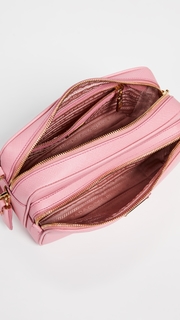 What Goes Around Comes Around Prada Saffiano Lux Crossbody Bag