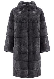 Пальто из аукционного меха норки KOPENHAGEN FUR Fellicci