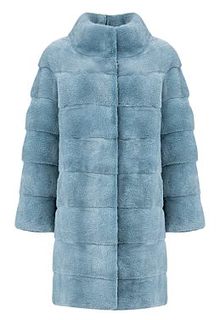 Шуба из аукционного меха норки KOPENHAGEN FUR Fellicci